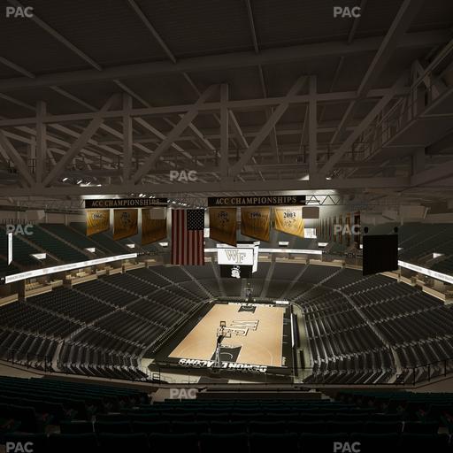 Lawrence Joel Veterans Memorial Coliseum - Section 220 Seat View