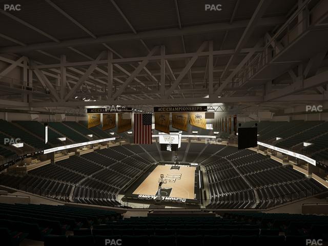 Lawrence Joel Veterans Memorial Coliseum - Section 220 Seat View