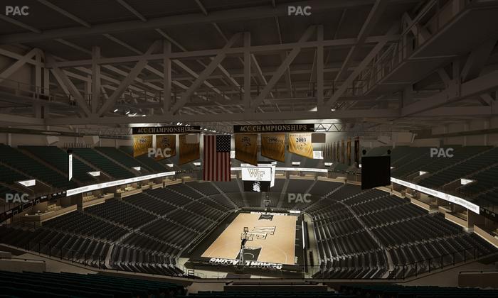 Lawrence Joel Veterans Memorial Coliseum - Section 220 Seat View