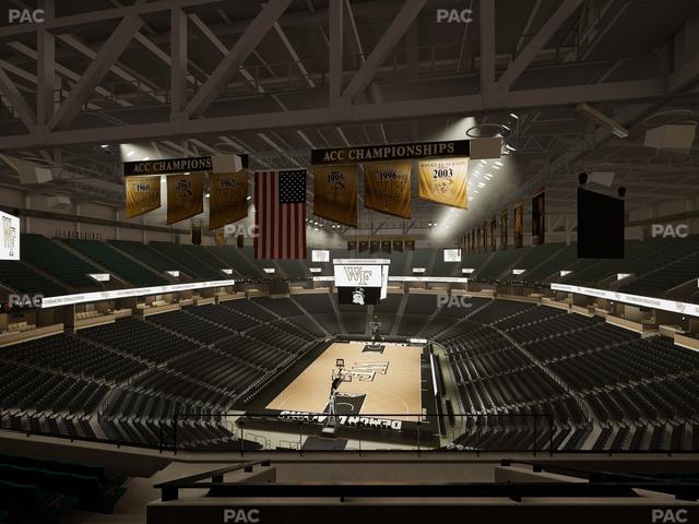 Lawrence Joel Veterans Memorial Coliseum - Section 220 Seat View Lawrence Joel Veterans Memorial Coliseum - Section 220 Seat View