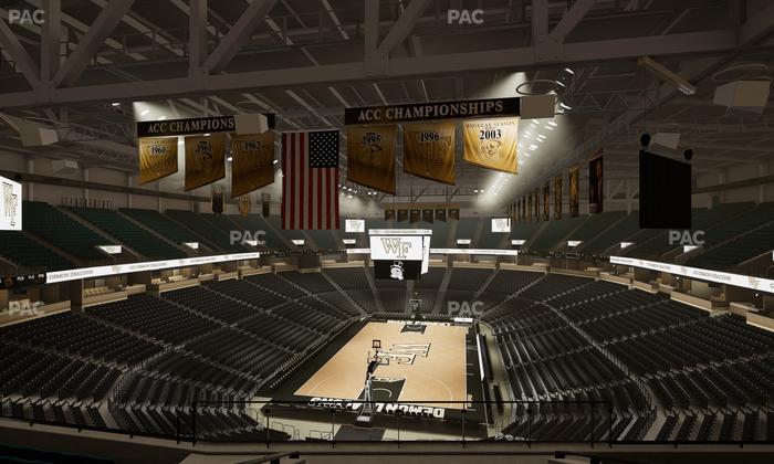 Lawrence Joel Veterans Memorial Coliseum - Section 220 Seat View
