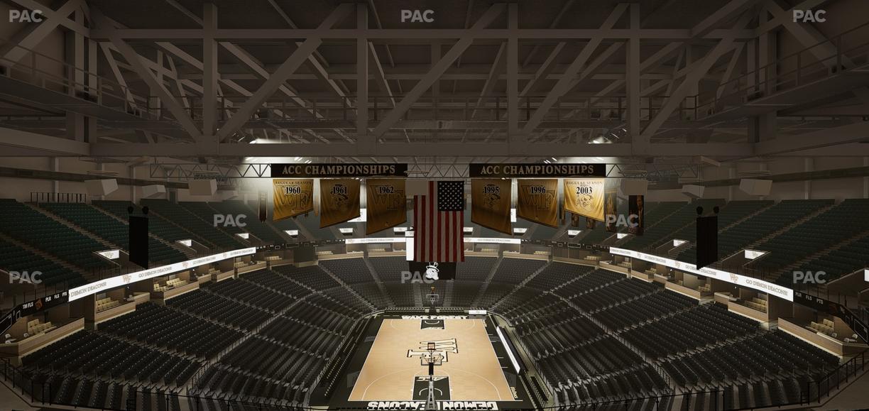 Lawrence Joel Veterans Memorial Coliseum - Section 221 Seat View