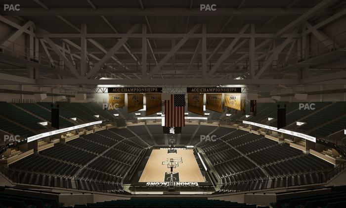 Lawrence Joel Veterans Memorial Coliseum - Section 221 Seat View