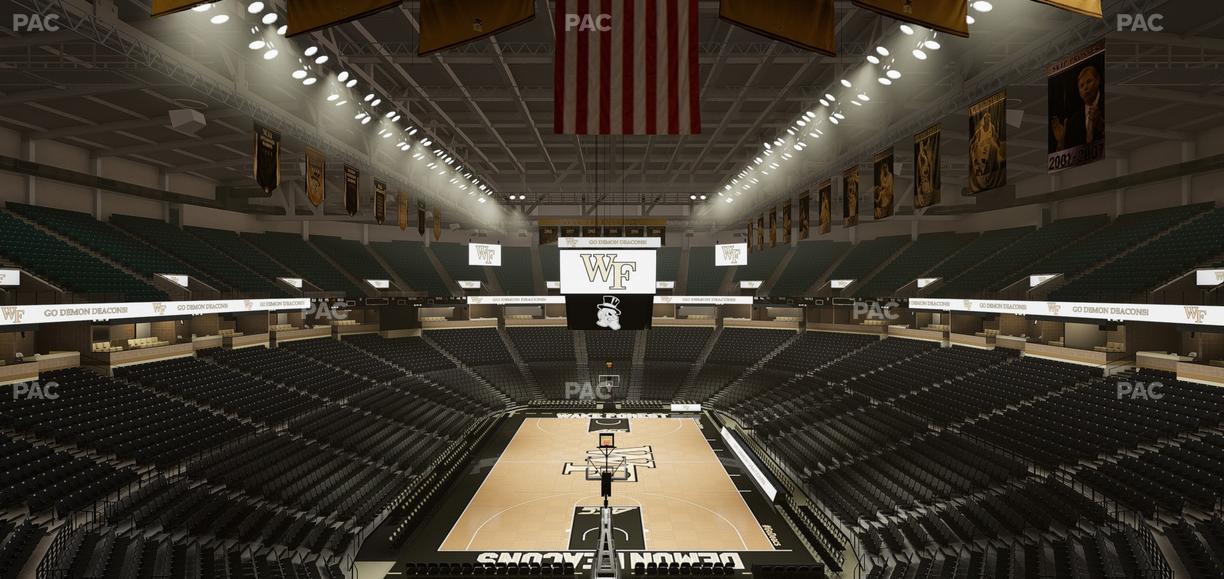 Lawrence Joel Veterans Memorial Coliseum - Section 221 Seat View