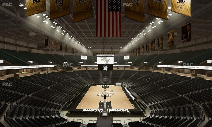 Lawrence Joel Veterans Memorial Coliseum - Section 221 Seat View