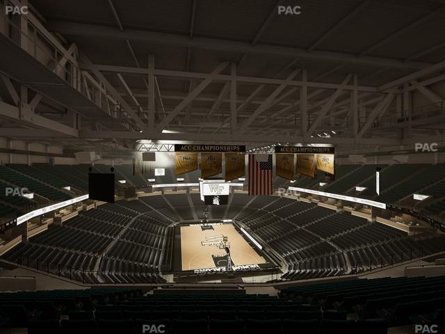 Lawrence Joel Veterans Memorial Coliseum - Section 222 Seat View
