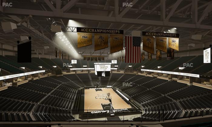 Lawrence Joel Veterans Memorial Coliseum - Section 222 Seat View