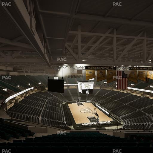 Lawrence Joel Veterans Memorial Coliseum - Section 223 Seat View