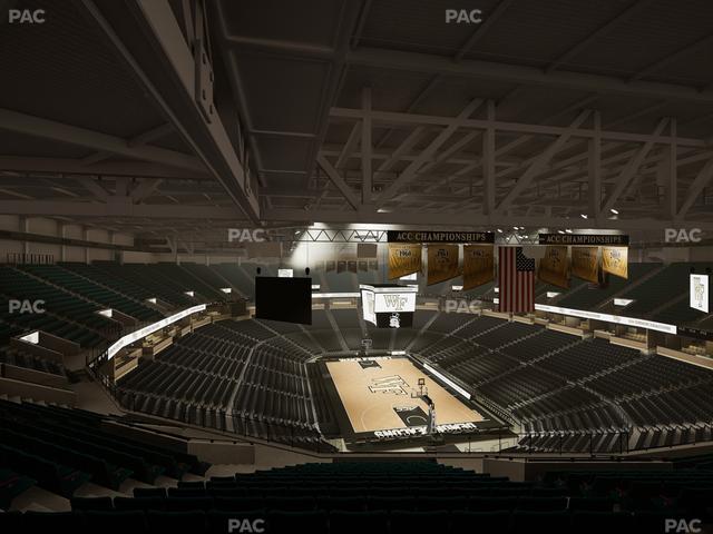 Lawrence Joel Veterans Memorial Coliseum - Section 223 Seat View