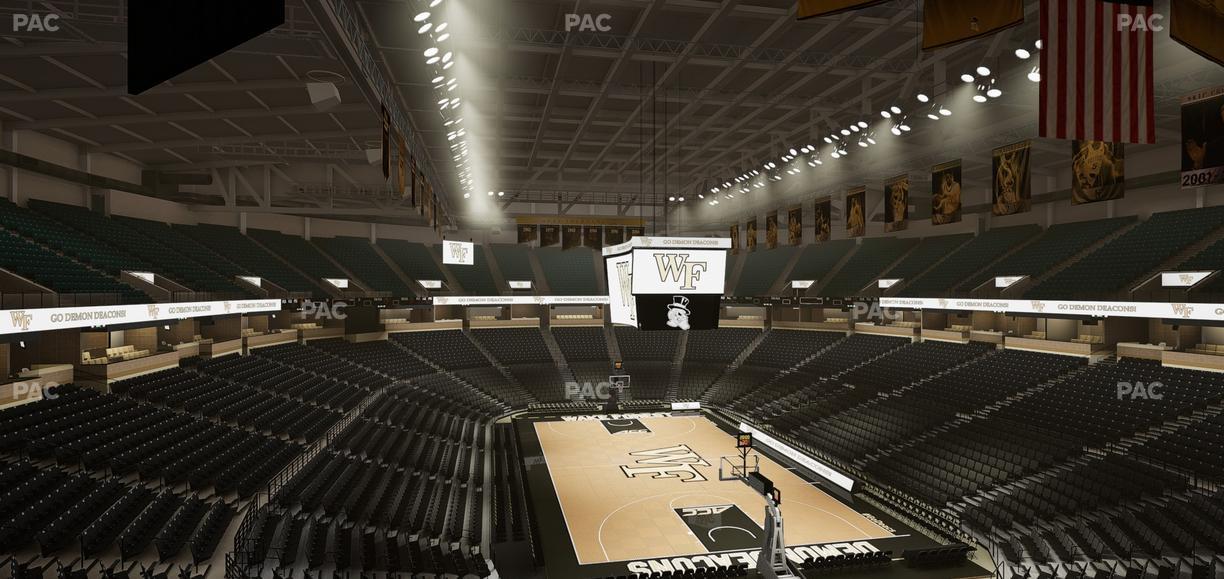 Lawrence Joel Veterans Memorial Coliseum - Section 223 Seat View