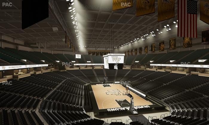 Lawrence Joel Veterans Memorial Coliseum - Section 223 Seat View