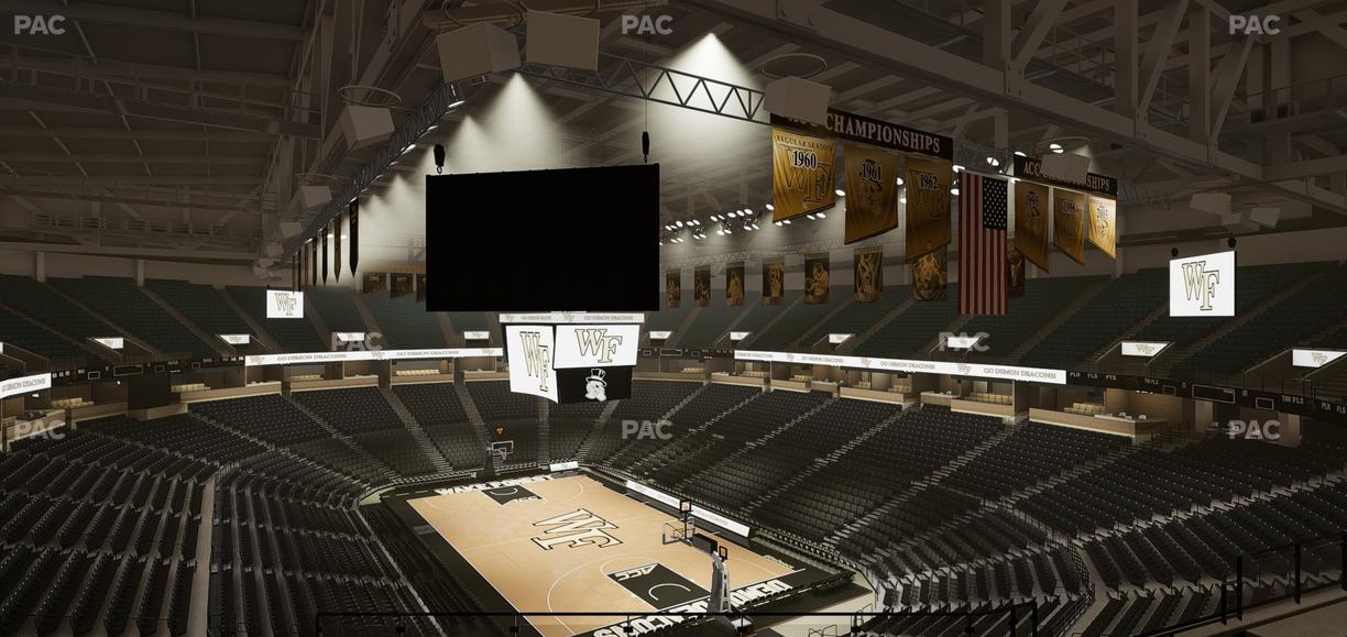 Lawrence Joel Veterans Memorial Coliseum - Section 224 Seat View