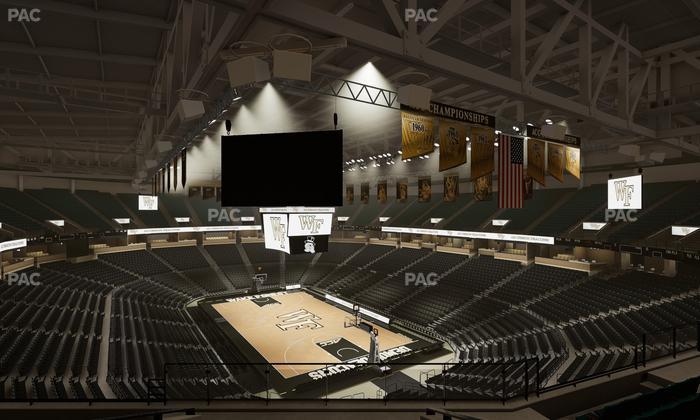 Lawrence Joel Veterans Memorial Coliseum - Section 224 Seat View