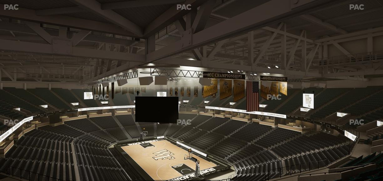 Lawrence Joel Veterans Memorial Coliseum - Section 224 Seat View