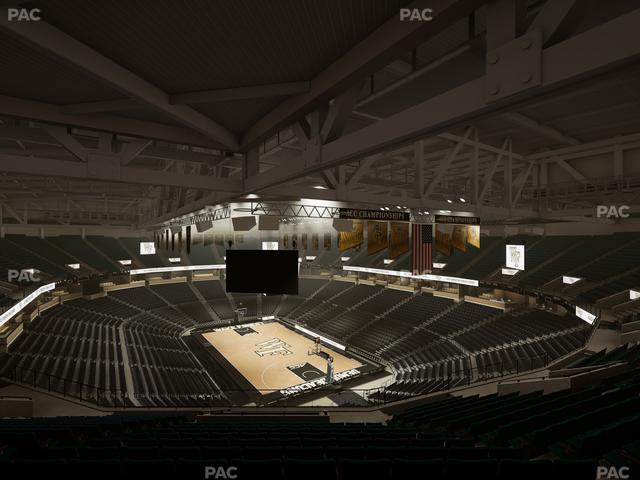 Lawrence Joel Veterans Memorial Coliseum - Section 224 Seat View