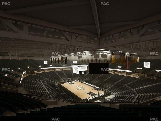 Lawrence Joel Veterans Memorial Coliseum - Section 225 Seat View