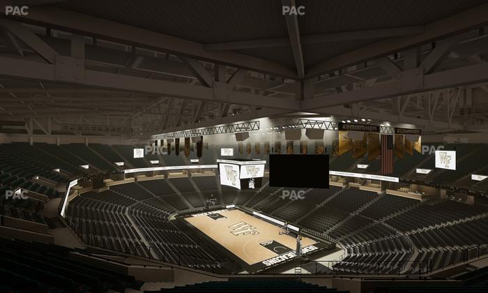 Lawrence Joel Veterans Memorial Coliseum - Section 225 Seat View