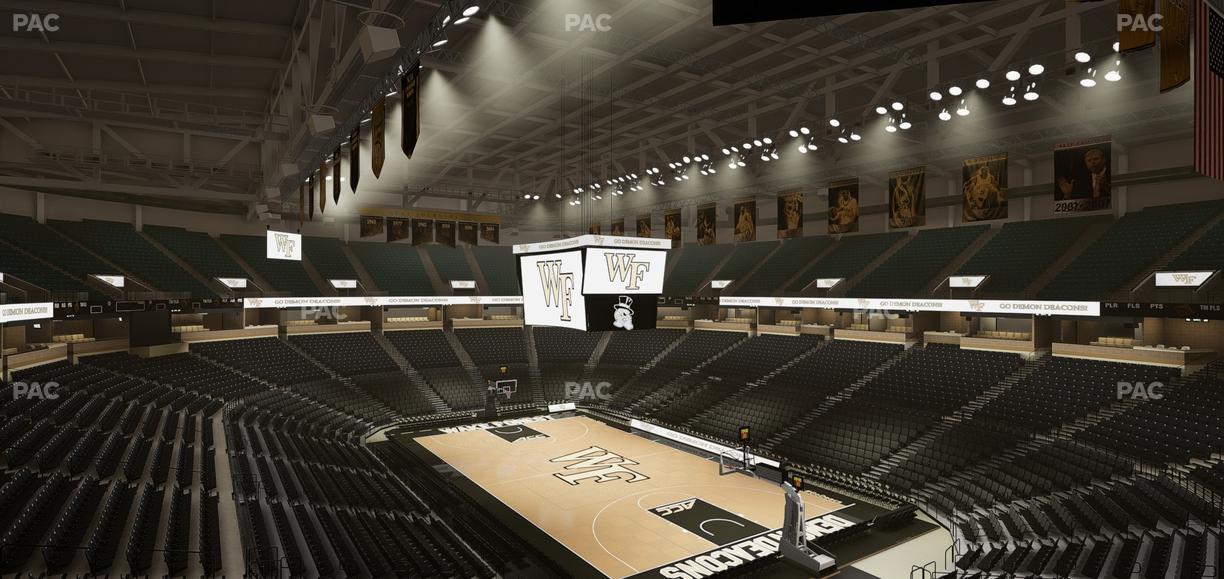 Lawrence Joel Veterans Memorial Coliseum - Section 225 Seat View