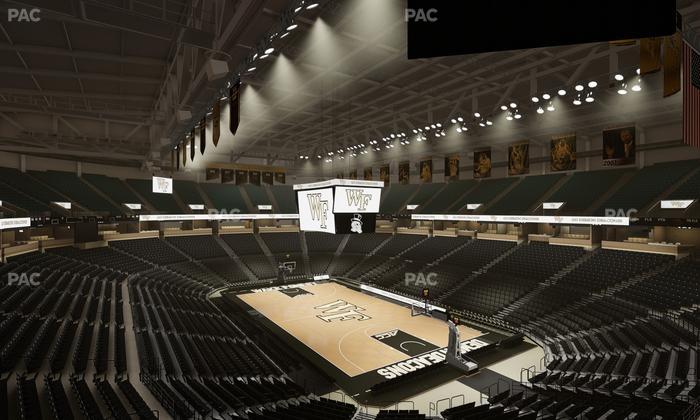 Lawrence Joel Veterans Memorial Coliseum - Section 225 Seat View