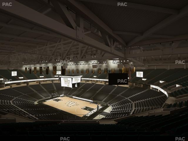 Lawrence Joel Veterans Memorial Coliseum - Section 226 Seat View