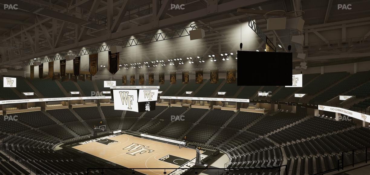 Lawrence Joel Veterans Memorial Coliseum - Section 226 Seat View