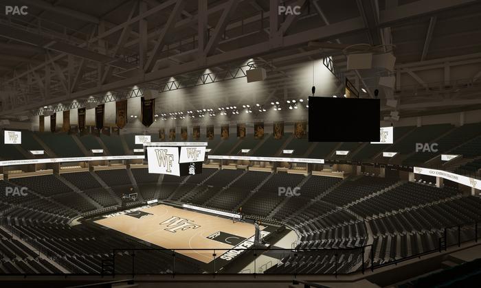 Lawrence Joel Veterans Memorial Coliseum - Section 226 Seat View
