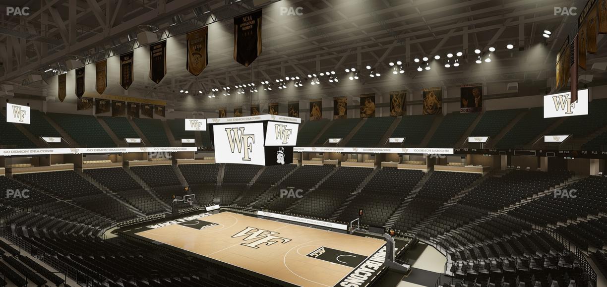 Lawrence Joel Veterans Memorial Coliseum - Section 227 Seat View