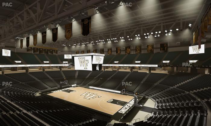 Lawrence Joel Veterans Memorial Coliseum - Section 227 Seat View