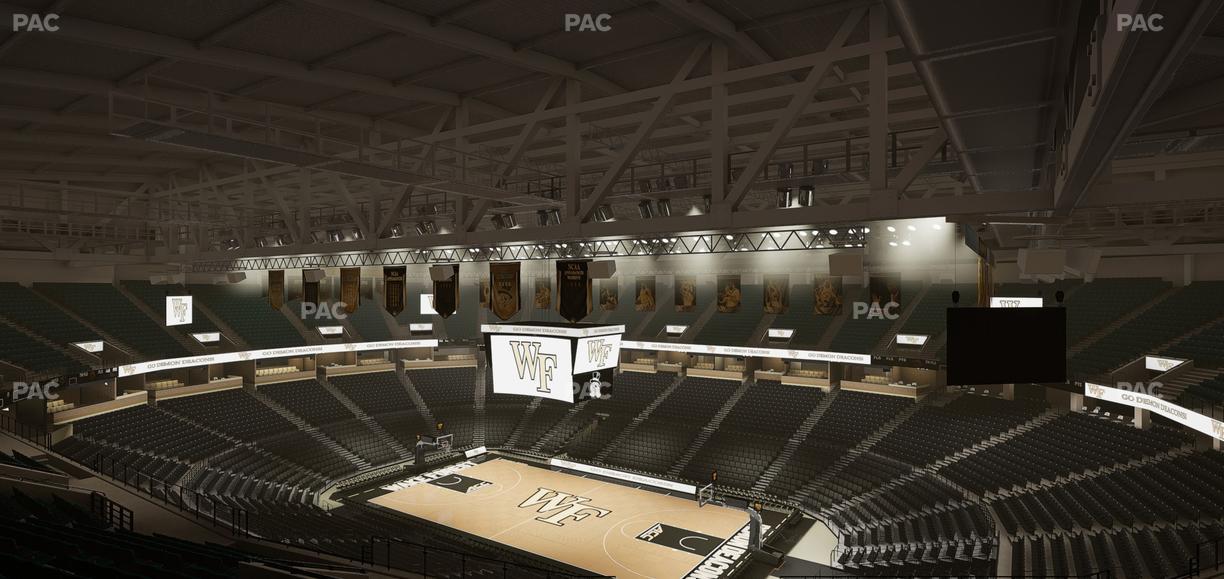 Lawrence Joel Veterans Memorial Coliseum - Section 227 Seat View