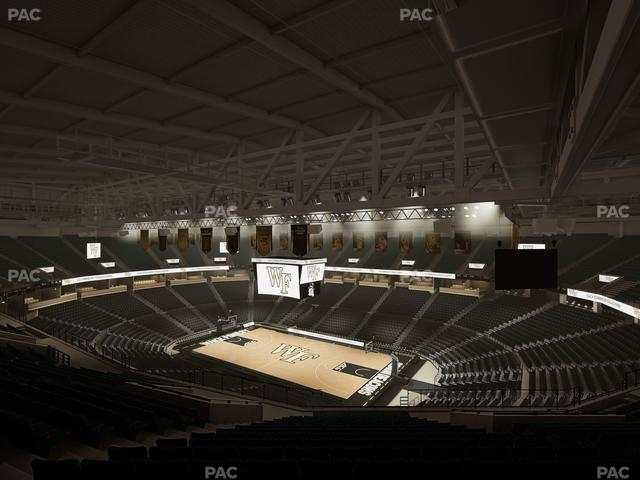 Lawrence Joel Veterans Memorial Coliseum - Section 227 Seat View