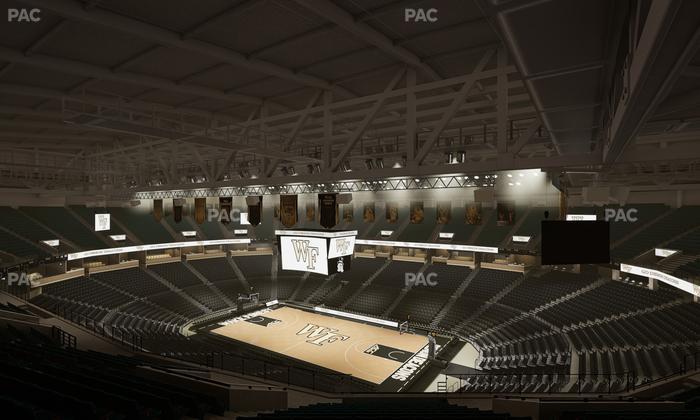 Lawrence Joel Veterans Memorial Coliseum - Section 227 Seat View