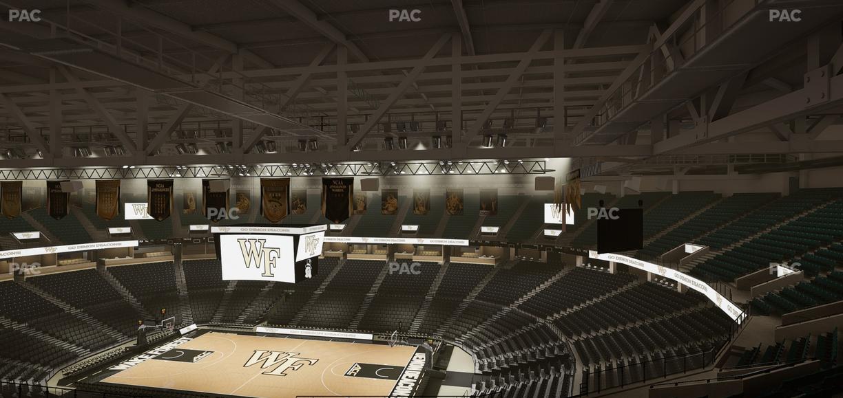 Lawrence Joel Veterans Memorial Coliseum - Section 228 Seat View