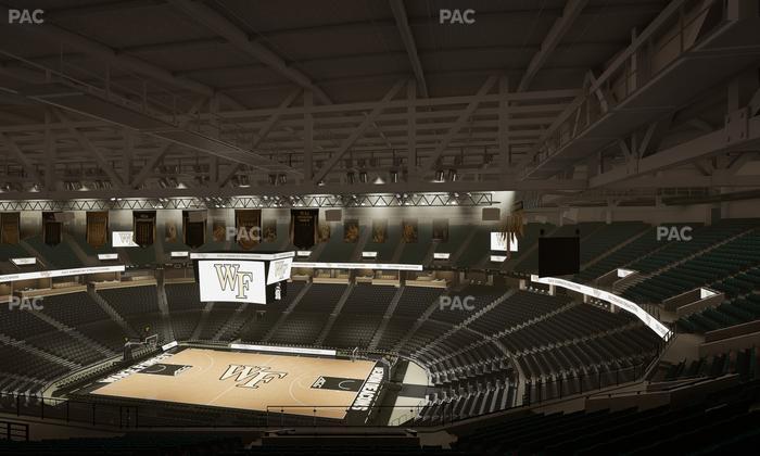 Lawrence Joel Veterans Memorial Coliseum - Section 228 Seat View