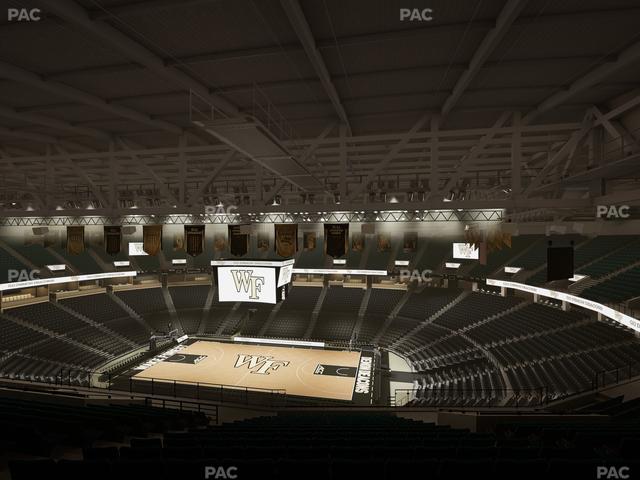 Lawrence Joel Veterans Memorial Coliseum - Section 229 Seat View