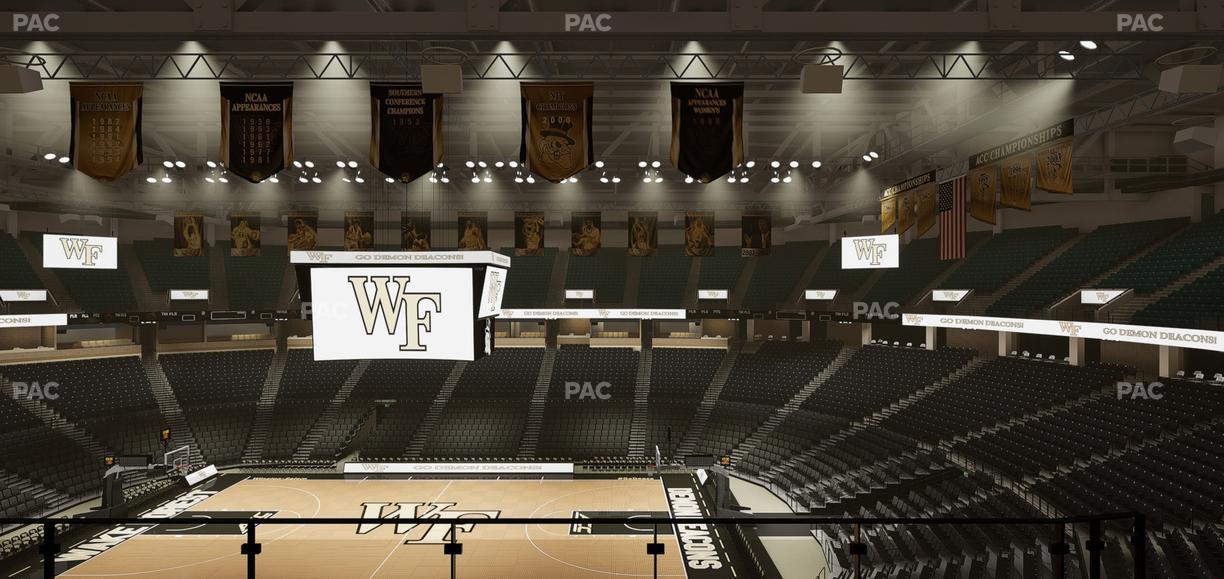 Lawrence Joel Veterans Memorial Coliseum - Section 230 Seat View