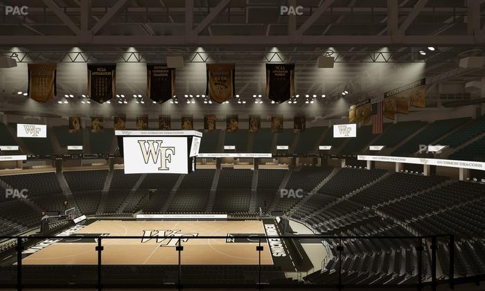 Lawrence Joel Veterans Memorial Coliseum - Section 230 Seat View