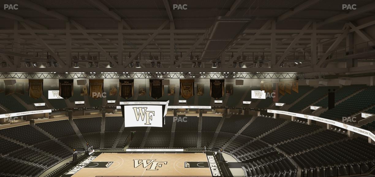 Lawrence Joel Veterans Memorial Coliseum - Section 230 Seat View