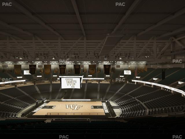 Lawrence Joel Veterans Memorial Coliseum - Section 230 Seat View