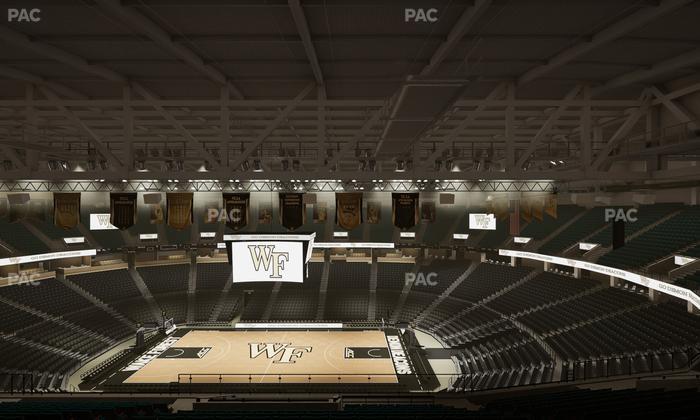 Lawrence Joel Veterans Memorial Coliseum - Section 230 Seat View