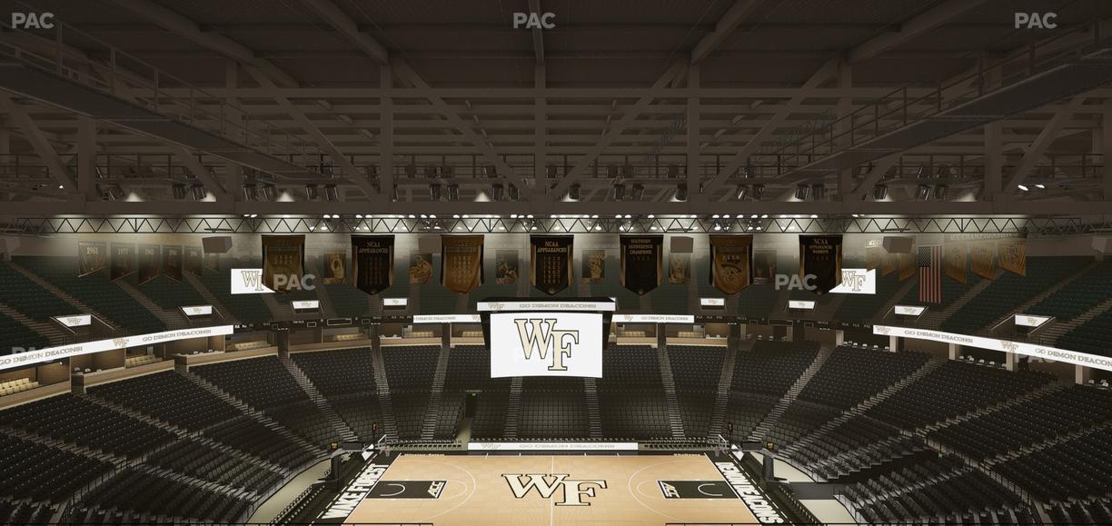 Lawrence Joel Veterans Memorial Coliseum - Section 231 Seat View