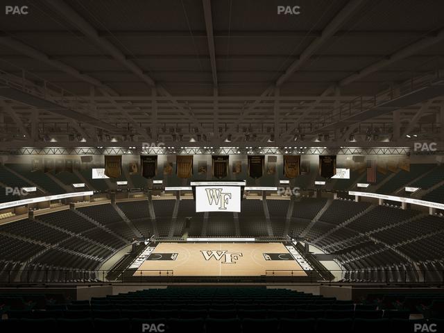 Lawrence Joel Veterans Memorial Coliseum - Section 231 Seat View