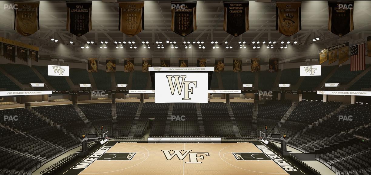 Lawrence Joel Veterans Memorial Coliseum - Section 231 Seat View
