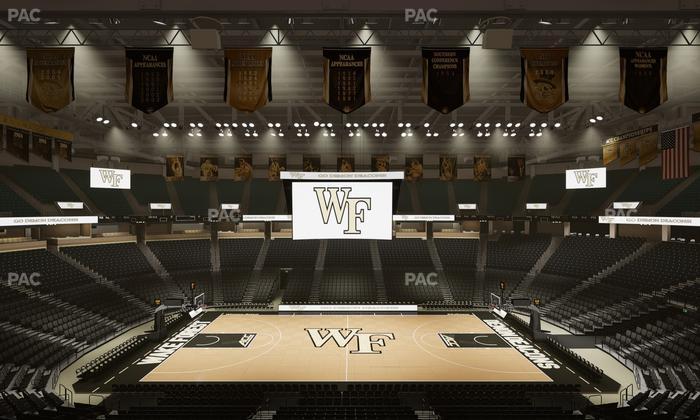 Lawrence Joel Veterans Memorial Coliseum - Section 231 Seat View