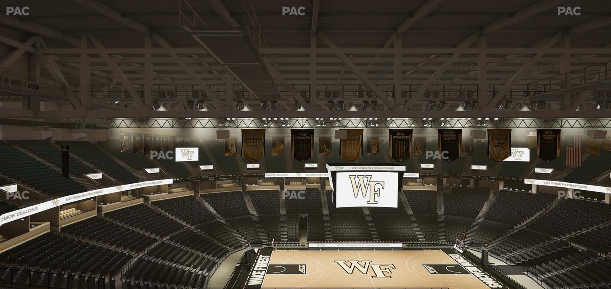 Lawrence Joel Veterans Memorial Coliseum - Section 232 Seat View