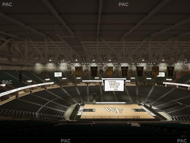 Lawrence Joel Veterans Memorial Coliseum - Section 232 Seat View