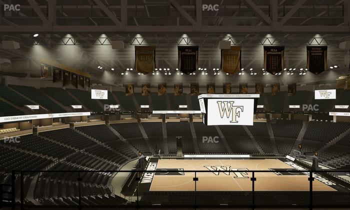 Lawrence Joel Veterans Memorial Coliseum - Section 232 Seat View