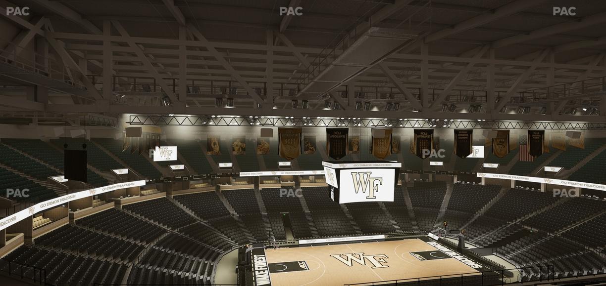 Lawrence Joel Veterans Memorial Coliseum - Section 233 Seat View