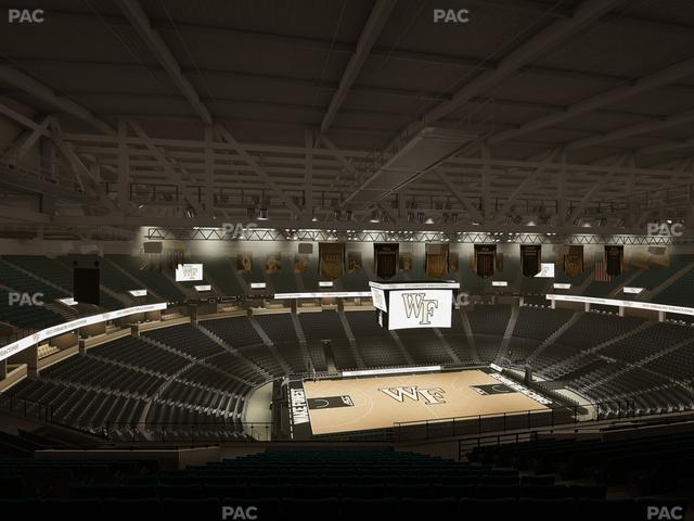 Lawrence Joel Veterans Memorial Coliseum - Section 233 Seat View