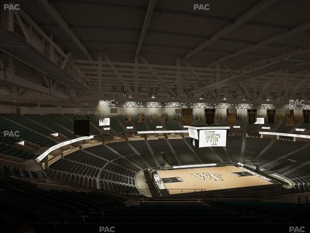 Lawrence Joel Veterans Memorial Coliseum - Section 234 Seat View