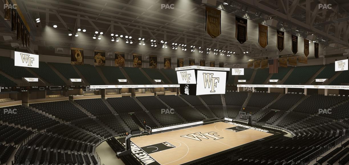 Lawrence Joel Veterans Memorial Coliseum - Section 235 Seat View